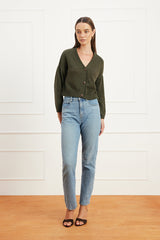 Diana Cardigan in Forest Green