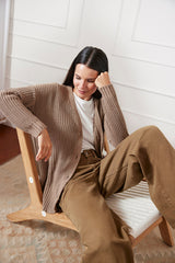 Emily Cardigan in Mocha