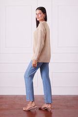 Emily Cardigan in Sand