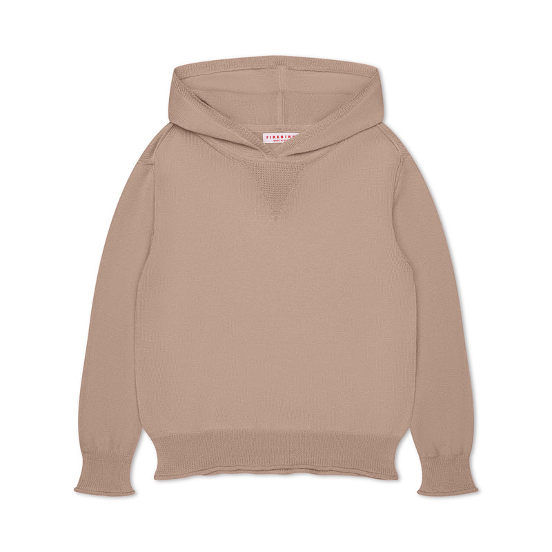 Cotton Cashmere Hoodie Sweater