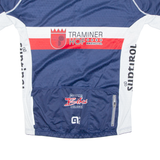 Cycling Mens Jersey Blue 1/2 Zip 2XL