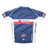 Cycling Mens Jersey Blue 1/2 Zip 2XL