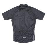 Cycling Mens Jersey Black 1/2 Zip M