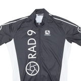 Cycling Mens Jersey Black 1/2 Zip L