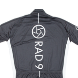 Cycling Mens Jersey Black 1/2 Zip L