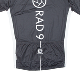 Cycling Mens Jersey Black 1/2 Zip L