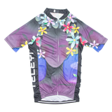 Cycling Womens Jersey Purple 1/2 Zip L