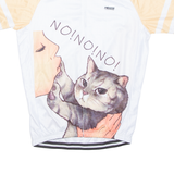 Cycling Womens Jersey Yellow 1/2 Zip L