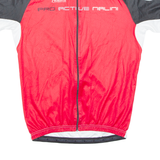 Cycling Mens Jersey Red 1/2 Zip L