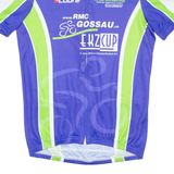 Cycling Mens Jersey Blue 1/2 Zip XS