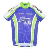 Cycling Mens Jersey Blue 1/2 Zip XS