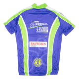 Cycling Mens Jersey Blue 1/2 Zip XS