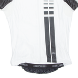 Cycling Womens Jersey White 1/2 Zip M