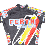 Cycling Mens Jersey Black 1/2 Zip L