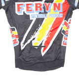 Cycling Mens Jersey Black 1/2 Zip L