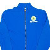 Cycling Mens Jersey Blue Long Sleeve 1/2 Zip L