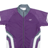 Cycling Mens Jersey Purple 1/2 Zip S