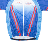Cycling Mens Jersey Blue 1/2 Zip XL