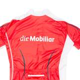 Cycling Mens Jersey Red 1/2 Zip L