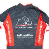 Cycling Mens Jersey Red 1/2 Zip XS