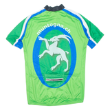 Cycling Mens Jersey Green 1/2 Zip M