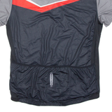 Cycling Mens Jersey Grey 1/4 Zip L