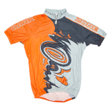 Cycling Womens Jersey Orange 1/4 Zip M