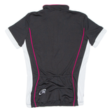 Cycling Womens Jersey Black 1/2 Zip UK 10