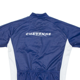Cycling Mens Jersey Blue 1/2 Zip XL