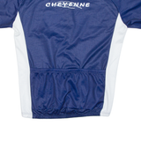 Cycling Mens Jersey Blue 1/2 Zip XL