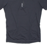 Cycling Mens Jersey Black 1/4 Zip L