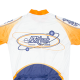 Cycling Mens Jersey White 1/2 Zip XL