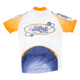 Cycling Mens Jersey White 1/2 Zip XL