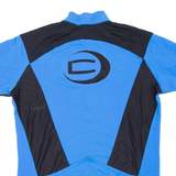 Cycling Mens Jersey Blue 1/2 Zip L