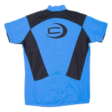 Cycling Mens Jersey Blue 1/2 Zip L