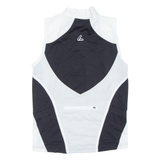 Cycling Mens Jersey Black Sleeveless 1/2 Zip XS