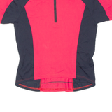 Cycling Womens Jersey Pink 1/2 Zip XL