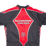 Cycling Mens Jersey Black 1/2 Zip XL