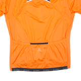 Cycling Womens Jersey Orange 1/2 Zip 2XL