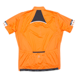 Cycling Womens Jersey Orange 1/2 Zip 2XL