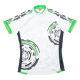 Cycling Womens Jersey Green 1/2 Zip L