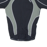 Cycling Mens Jersey Black 1/2 Zip M