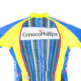 Cycling Mens Jersey Blue 1/2 Zip L