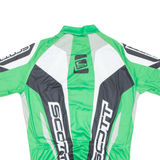Cycling Mens Jersey Green 1/2 Zip XL