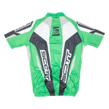 Cycling Mens Jersey Green 1/2 Zip XL