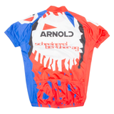 Cycling Mens Jersey Blue 1/2 Zip XS