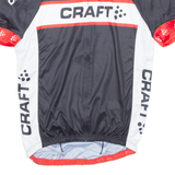 Cycling Mens Jersey Black 1/2 Zip M