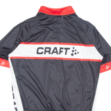 Cycling Mens Jersey Black 1/2 Zip M