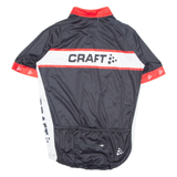 Cycling Mens Jersey Black 1/2 Zip M