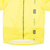 Cycling Mens Jersey Yellow 1/2 Zip XL